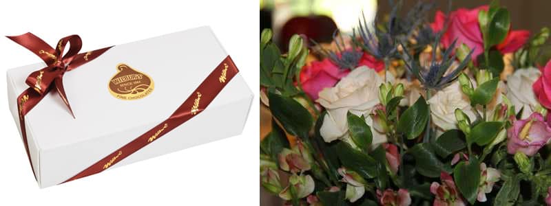 wilbur buds and flower arrangement